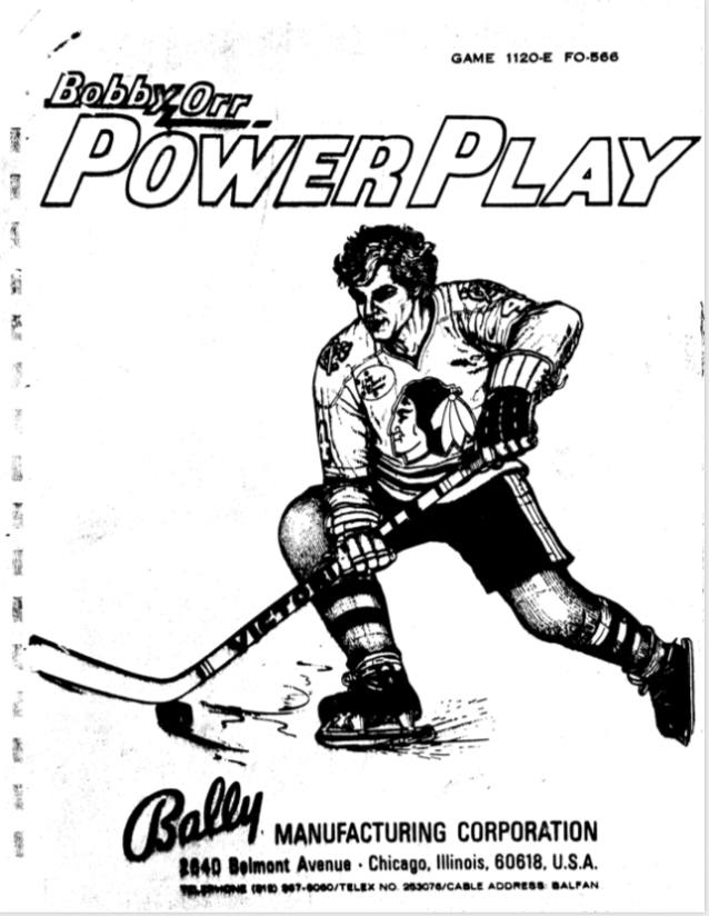 POWER PLAY (Bally) Manual & Schematic