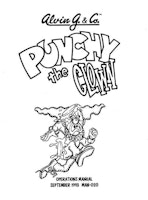 PUNCHY THE CLOWN (Alvin G) Manual & Schematic
