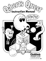 Q BERT'S QUEST (Gottlieb) Manual