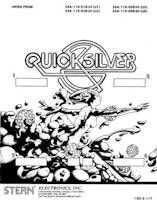 QUICKSILVER (Stern) Manual & Schematic
