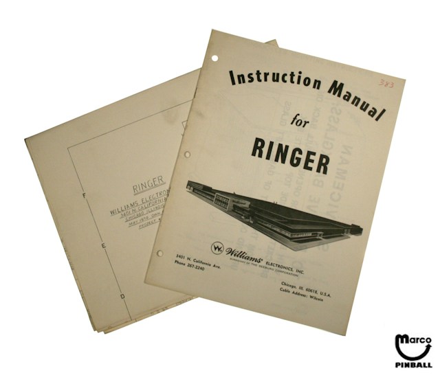 RINGER (Williams) Manual & Schematic