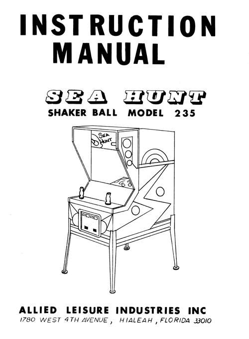 SEA HUNT (Allied) Manual