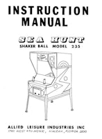 SEA HUNT (Allied) Manual