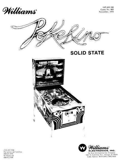POKERINO (Williams) Manual