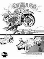 SPACE RIDERS (Atari) Manual