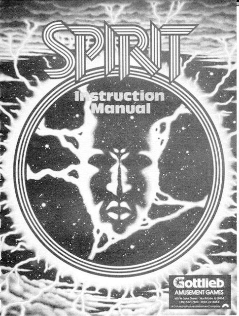 SPIRIT (Gottlieb) Manual