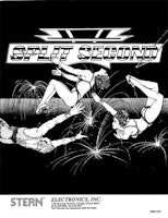 SPLIT SECOND (Stern) Manual & Schem.