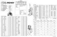 SPECIAL FORCE (Bally) Backbox Tech Chart