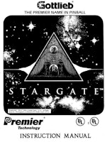 STARGATE (Gottlieb) Manual & Schematic