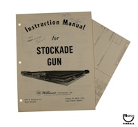 STOCKADE GUN (Williams) Manual & Schem