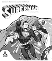 SUPERMAN (Atari) Manual & Schematic