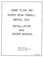 SUPER NOVA (Game Plan) Manual