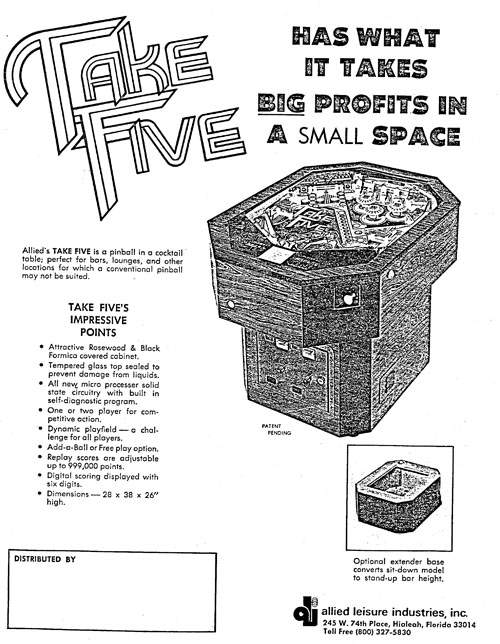 DOC1657 - TAKE FIVE / ROY CLARK (Allied) Manual - Marco