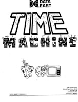 TIME MACHINE (Data East) Manual & Schematic