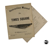 TIMES SQUARE Shuffle (United) Manual & Schematic