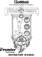 TITLE FIGHT (Gottlieb) Manual