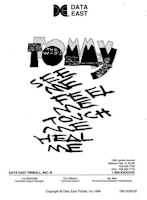 TOMMY (Data East) Manual