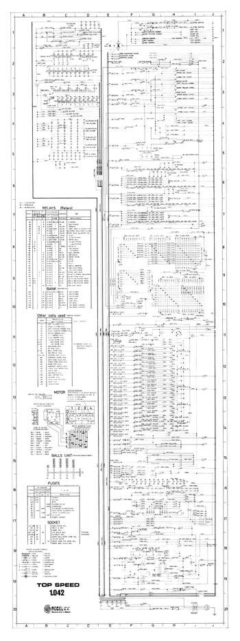 TOP SPEED (Recel) Manual and Schematic