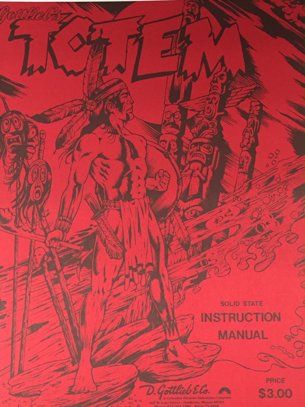 TOTEM (Gottlieb) Manual