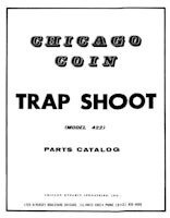 TRAP SHOOT (Chicago Coin) Manual / Schem