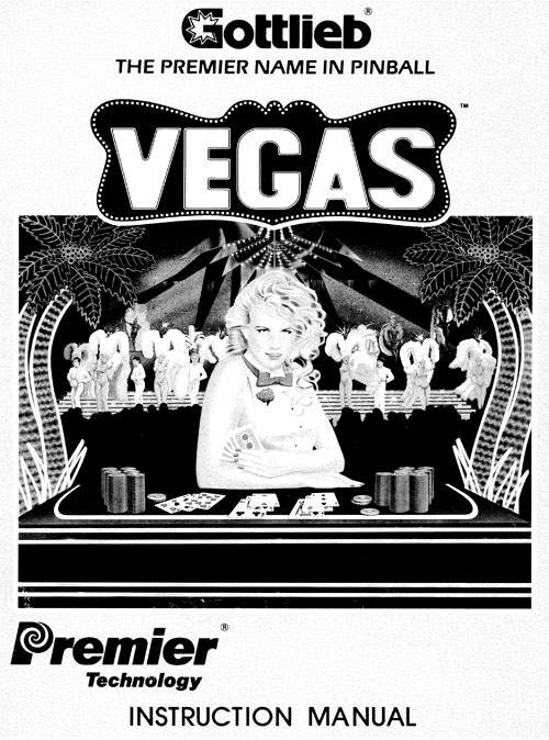 VEGAS (Gottlieb) Manual & Schematic