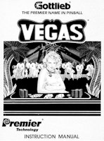 VEGAS (Gottlieb) Manual & Schematic