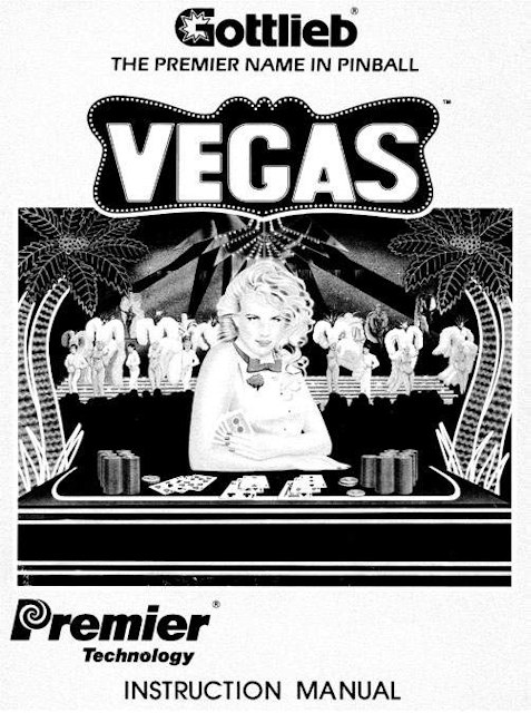 VEGAS (Gottlieb) Manual & Schematic