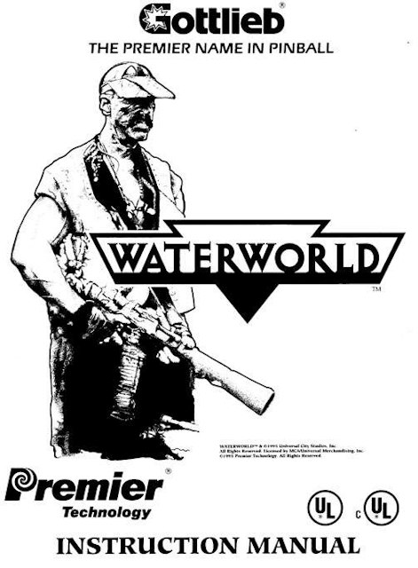 WATERWORLD (Gottlieb) Manual FRENCH