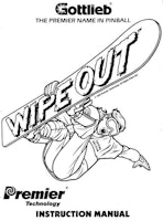 WIPE OUT (Gottlieb) Manual  FRENCH