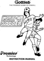 WORLD CHALLENGE SOCCER (Gottlieb) Manual
