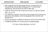 MEG AATON (Playmatic) Score Cards (2)