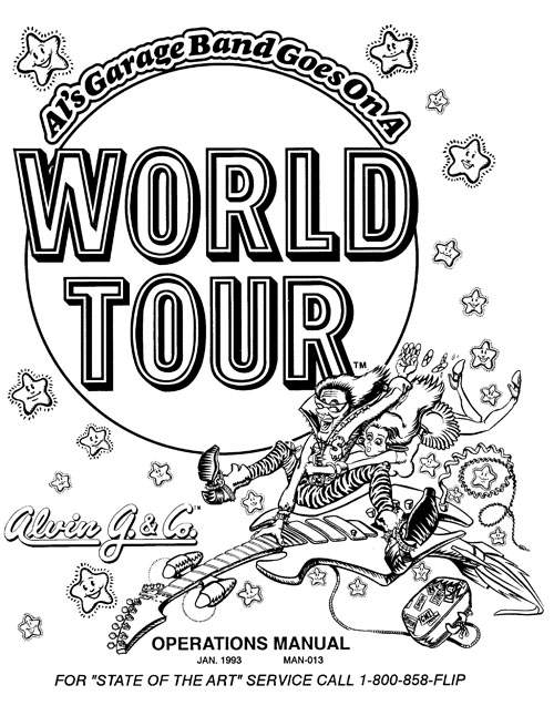 DOC1732 - WORLD TOUR (Alvin G) Manual & Schem. - Marco Specialties