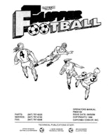 FLIPPER FOOTBALL (Capcom) Manual