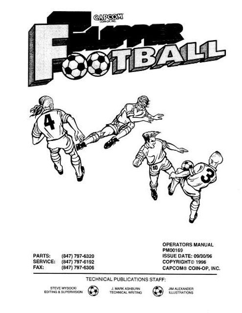FLIPPER FOOTBALL (Capcom) Manual