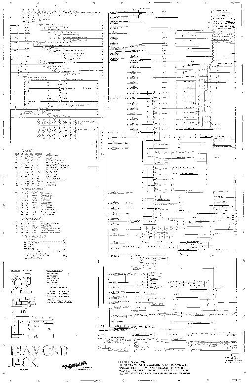 DIAMOND JACK (Gottlieb) Schematic