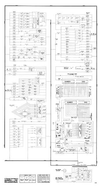 BIG LEAGUE DELUX (Chicago Coin) Schematic