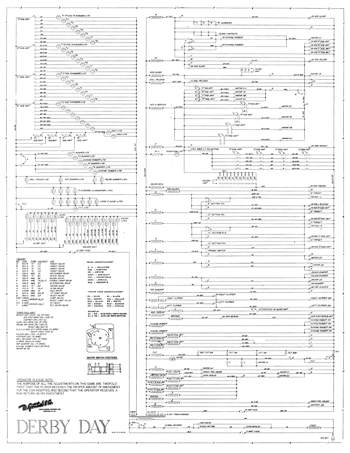 DERBY DAY (Gottlieb 1956) Schematic