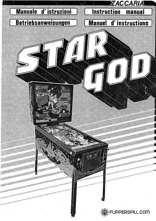 STAR GOD (Zaccaria) Manual & Schematic