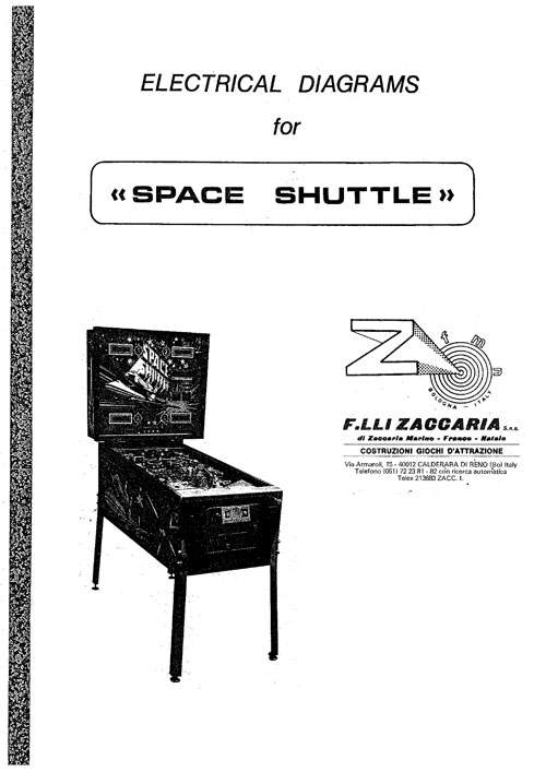 SPACE SHUTTLE (Zaccaria) Schematics