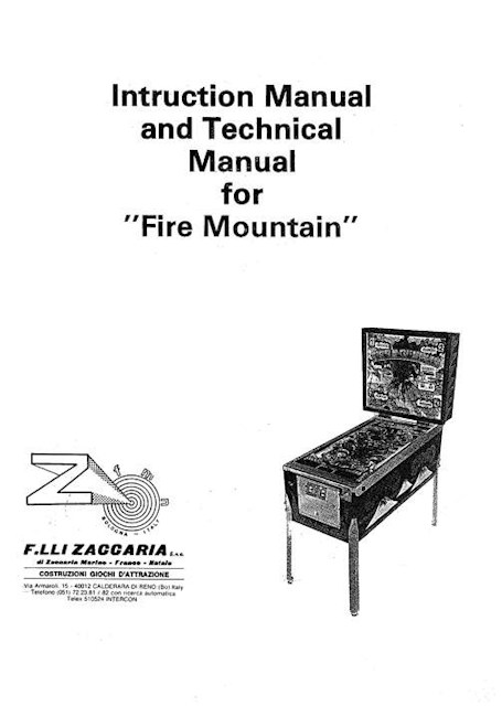 FIRE MOUNTAIN (Zaccaria) Manual set