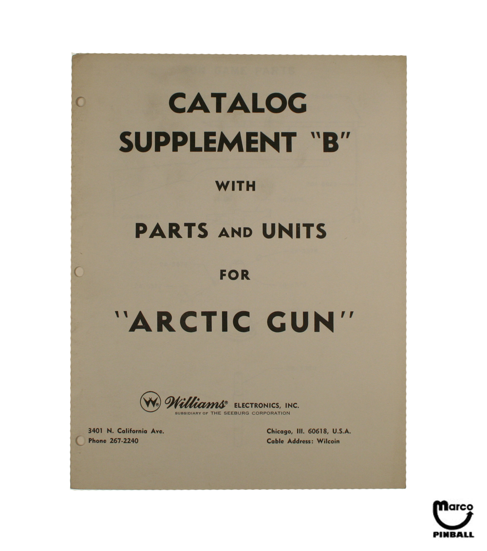 ARCTIC GUN (Williams) Schematic