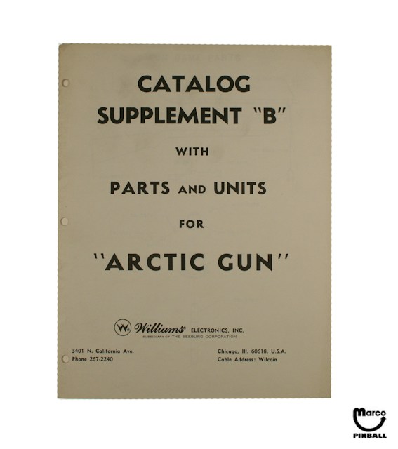 ARCTIC GUN (Williams) Schematic