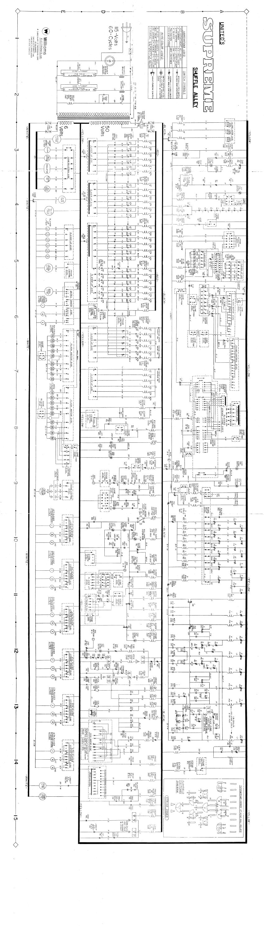 SUPREME Shuffle (United) Schematic