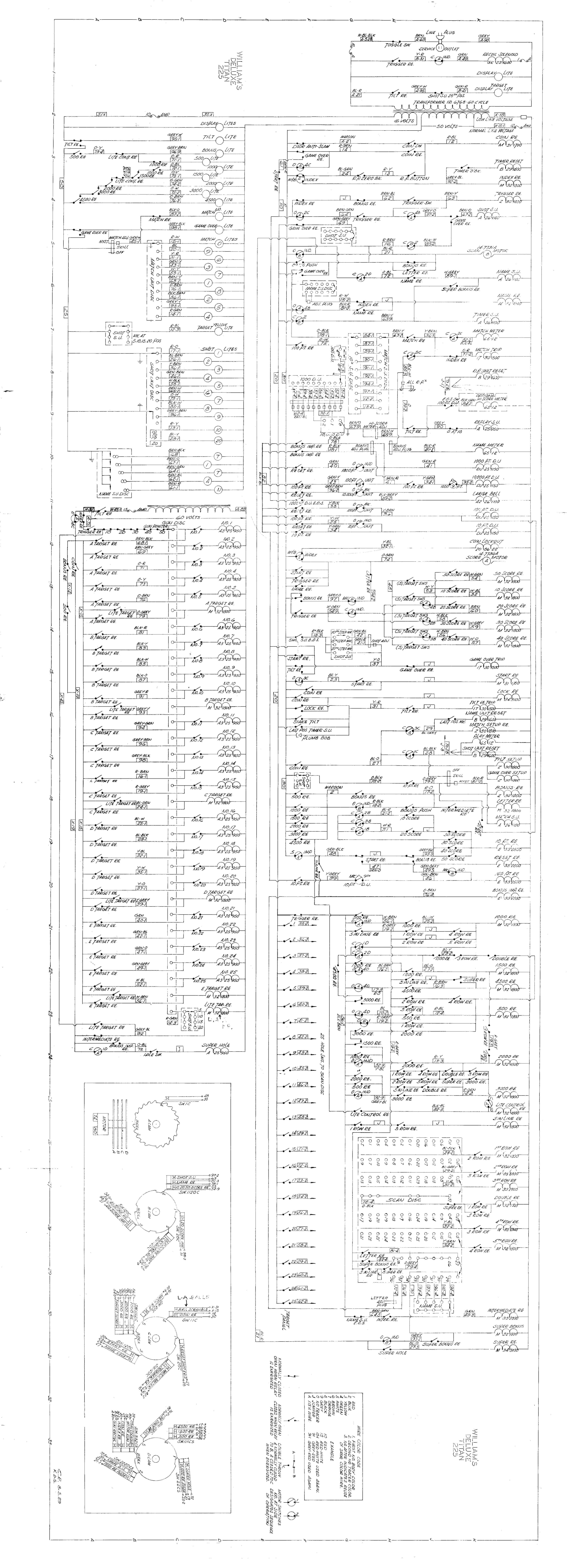TITAN Gun (Williams) Schematic