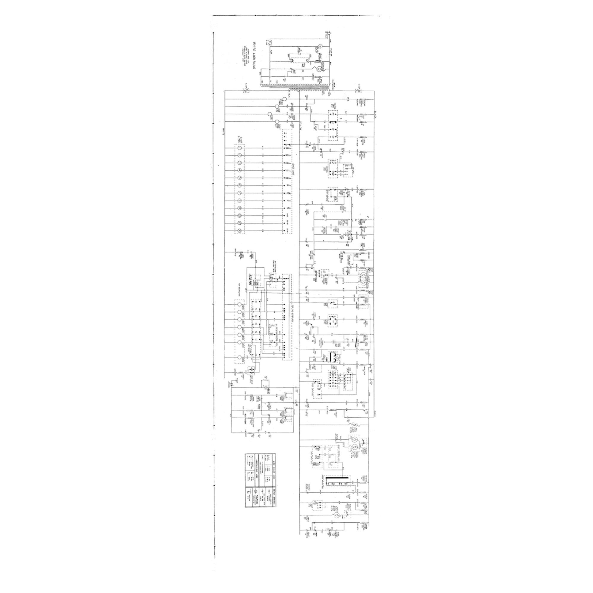 WHITE LIGHTNING (Midway) Schematic