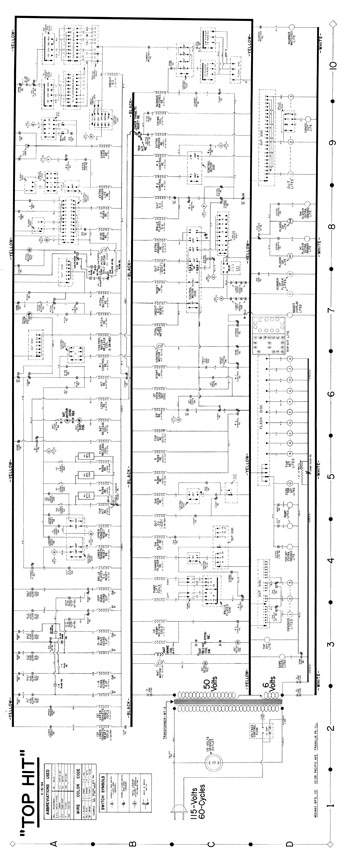 TOP HIT (Midway) Schematic