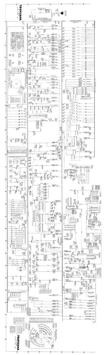 TROPICANA (United 1954) Schematic