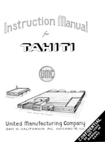TAHITI (United) Manual & Schematic