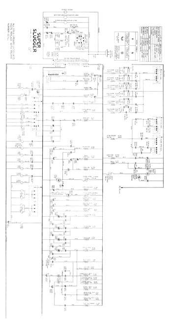 SUPER SLUGGER (United) Schematic