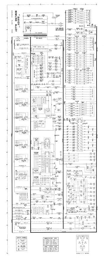 SAVOY BOWLING ALLEY (United) Schematic